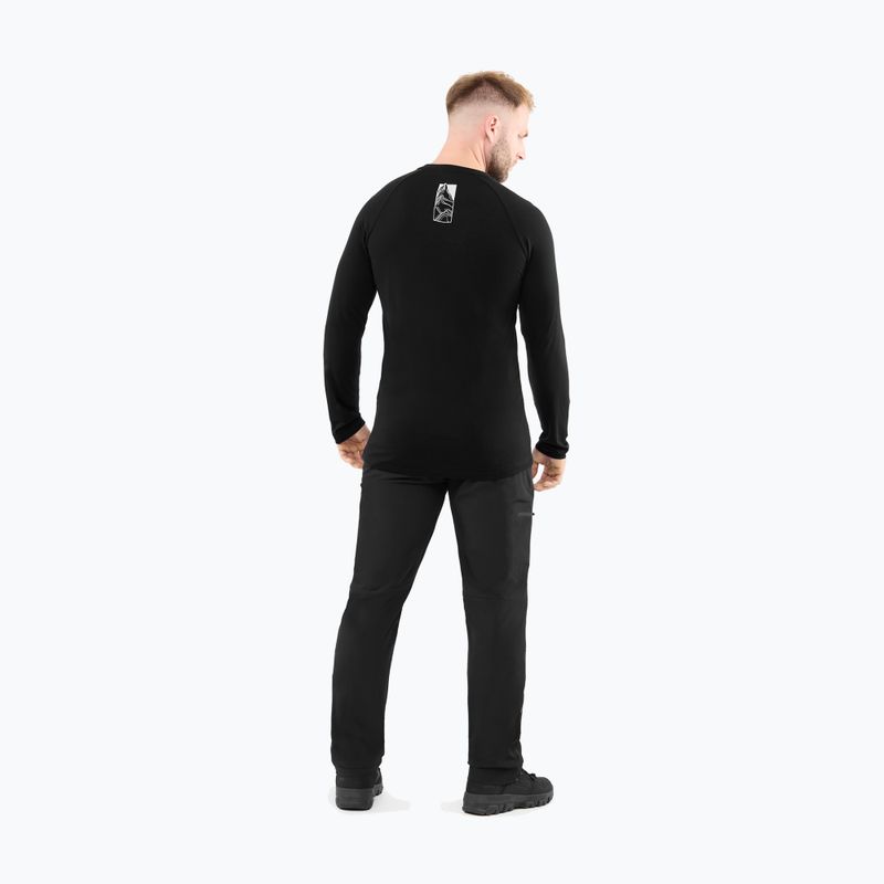 Men's thermal active sweatshirt Viking Andali black 3