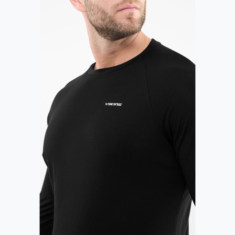 Men's thermal longsleeve Viking Andali black 4