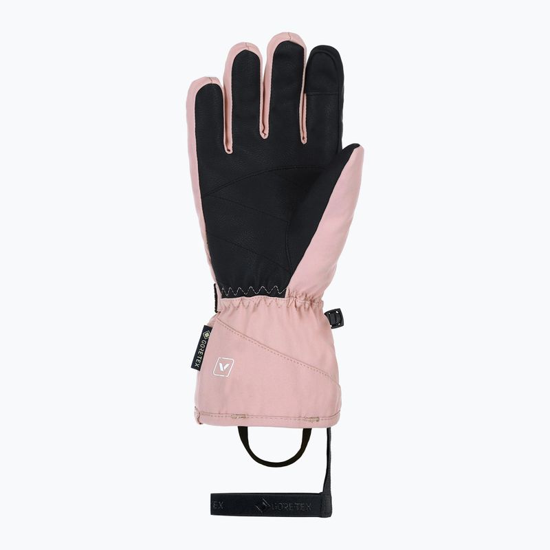Women's ski gloves Viking Sherpa 2.0 Gore-Tex Ski pink/white 2