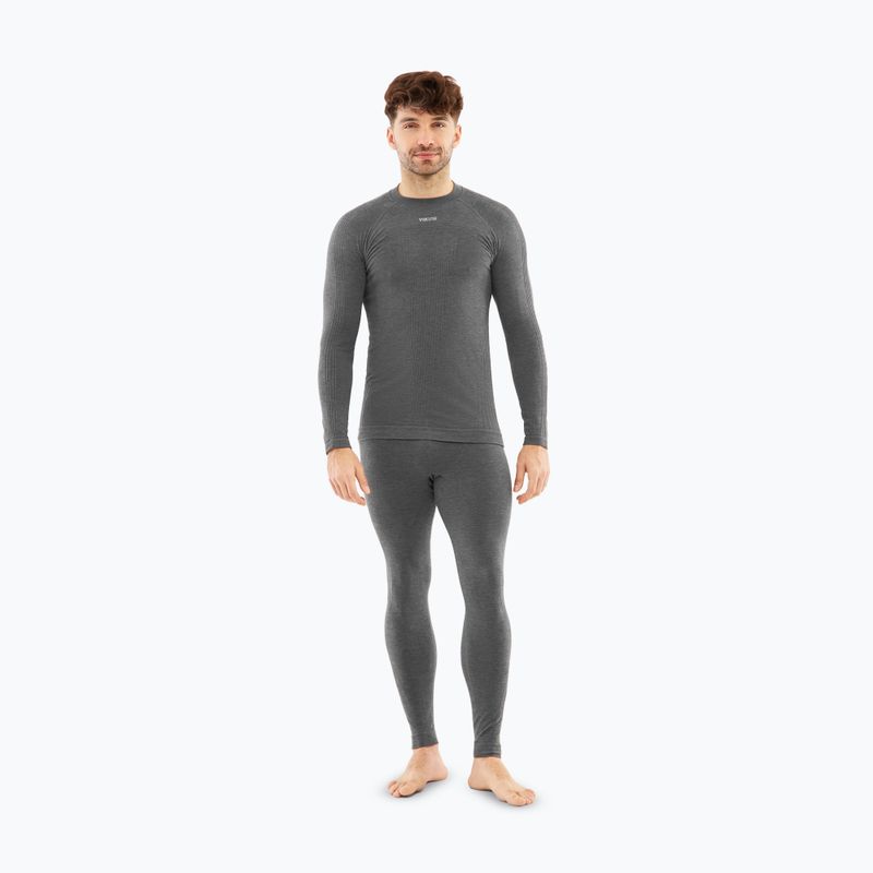Men's Viking Tendedark Grey Thermal Underwear Set