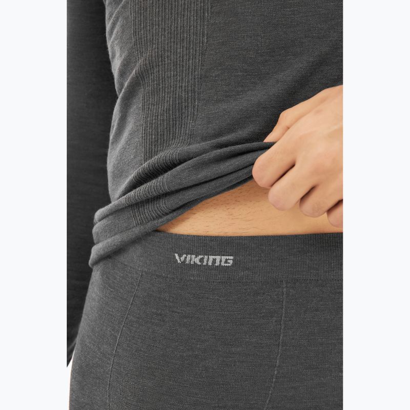 Men's Viking Tendedark Grey Thermal Underwear Set 5
