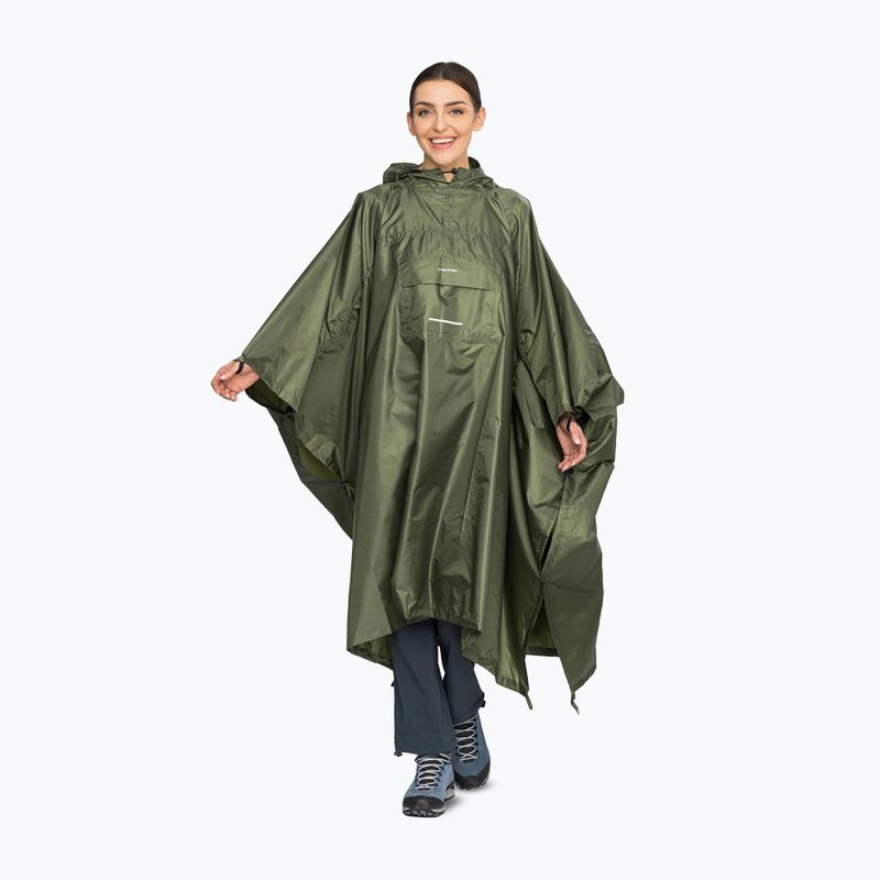 Rain cape Viking Vesper Backpack olive 3