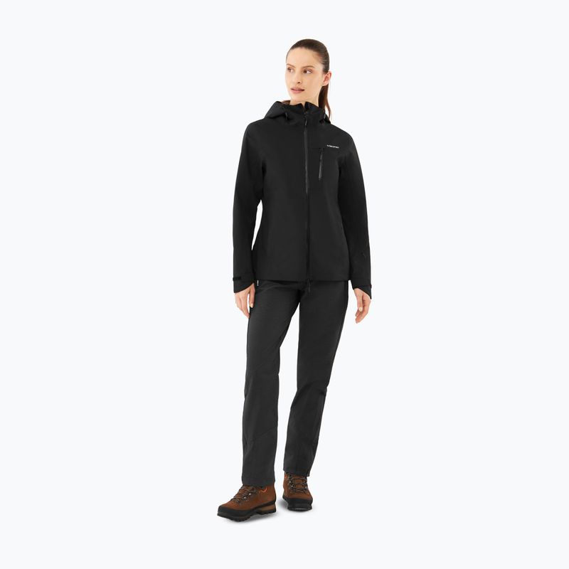 Women's rain jacket Viking Trek Pro 2.5 black 2