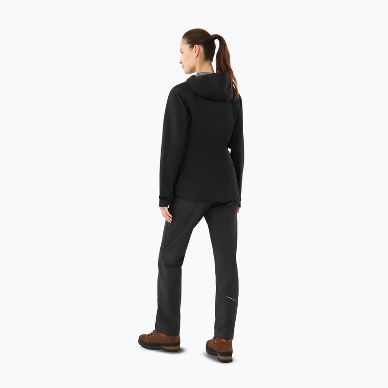 Women's rain jacket Viking Trek Pro 2.5 black 3