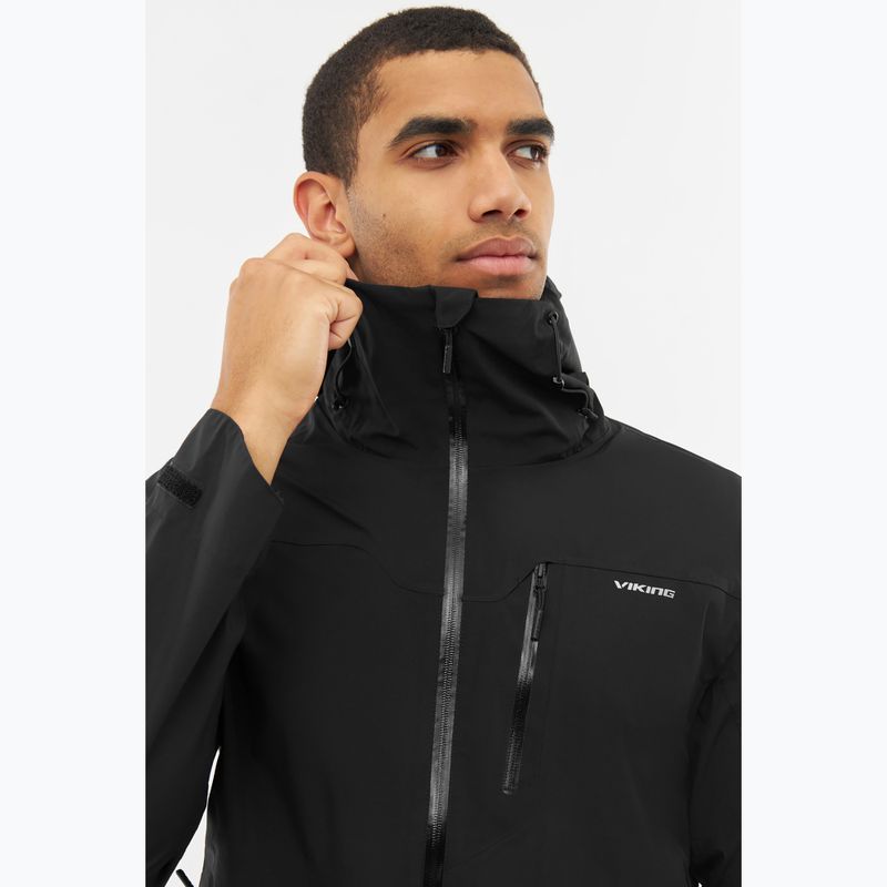 Men's rain jacket Viking Trek Pro 2.5 black 4