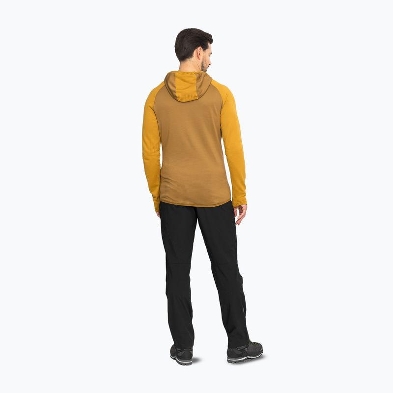 Men's trekking sweatshirt Viking Birger Hoodie light brown/yellow 3