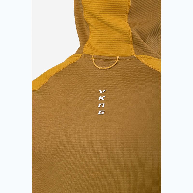 Men's trekking sweatshirt Viking Birger Hoodie light brown/yellow 6