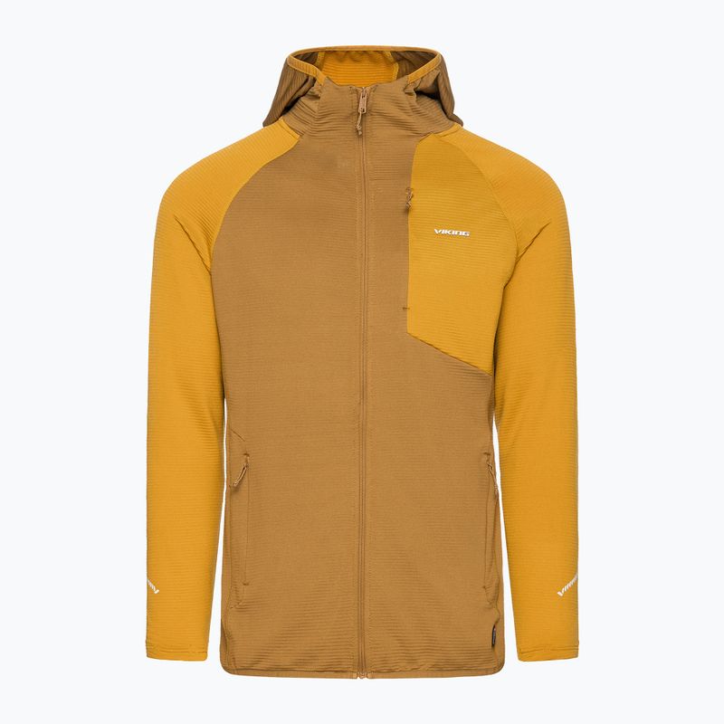 Men's trekking sweatshirt Viking Birger Hoodie light brown/yellow 8