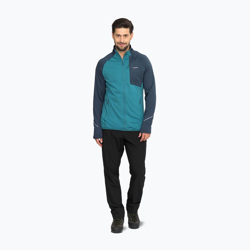 Men's trekking sweatshirt Viking Birger blue/navy 2