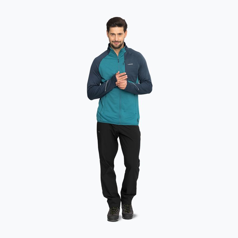Men's trekking sweatshirt Viking Birger blue/navy 4