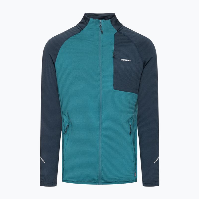 Men's trekking sweatshirt Viking Birger blue/navy 8