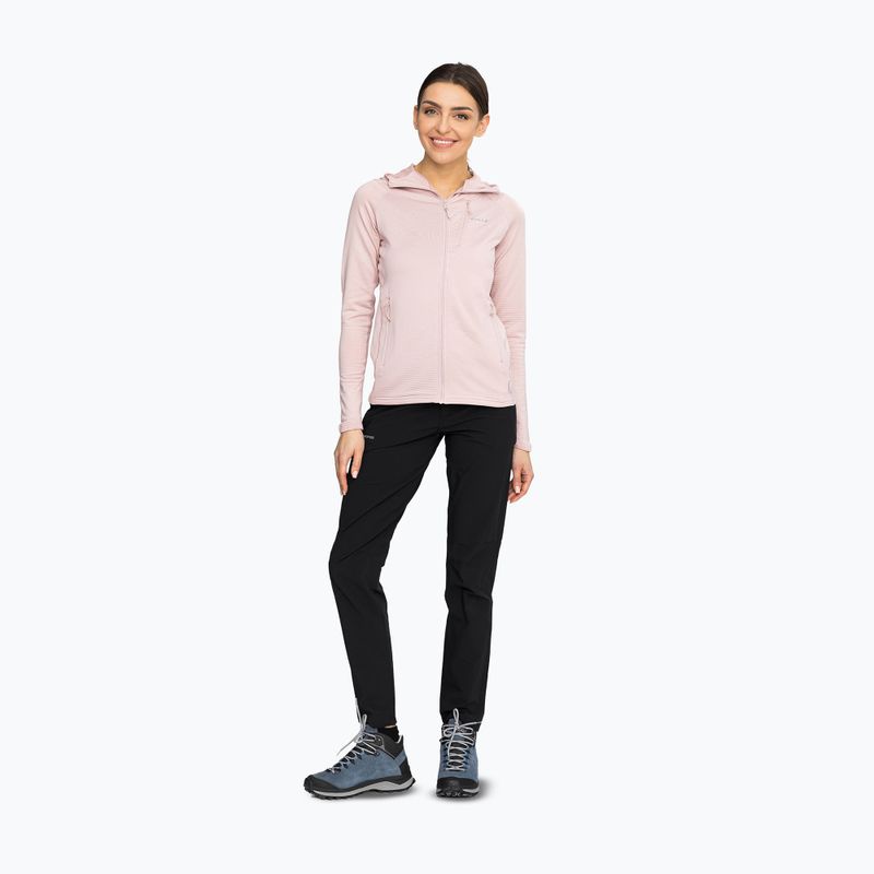 Women's trekking sweatshirt Viking Birger Hoodie pink 2