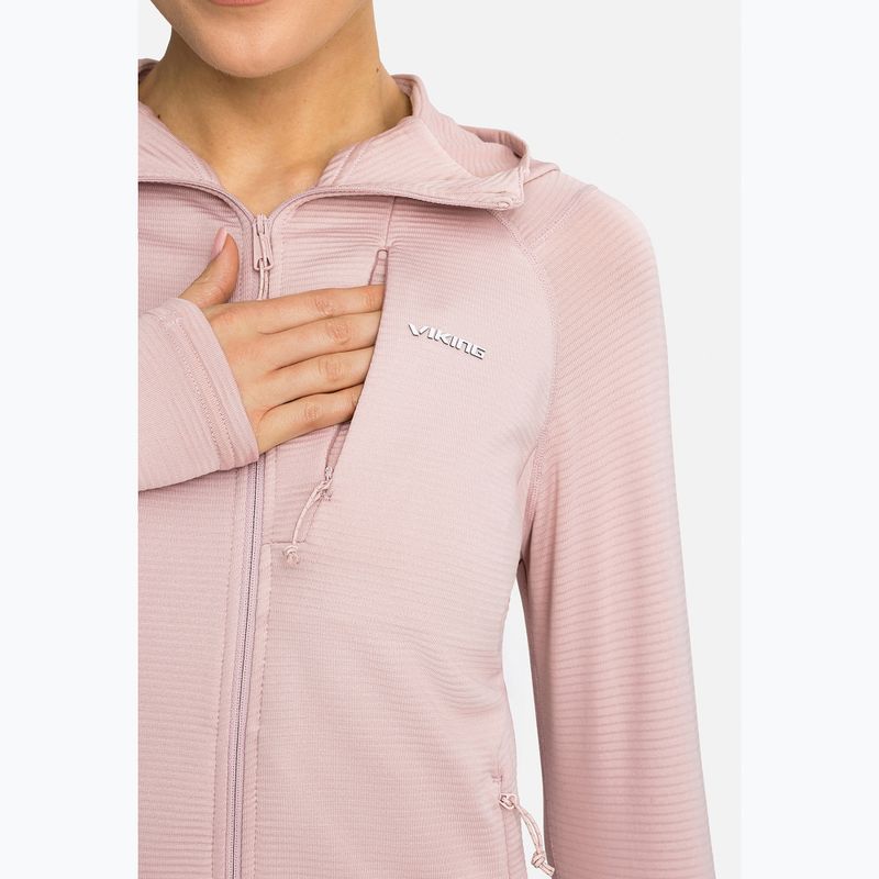 Women's trekking sweatshirt Viking Birger Hoodie pink 6