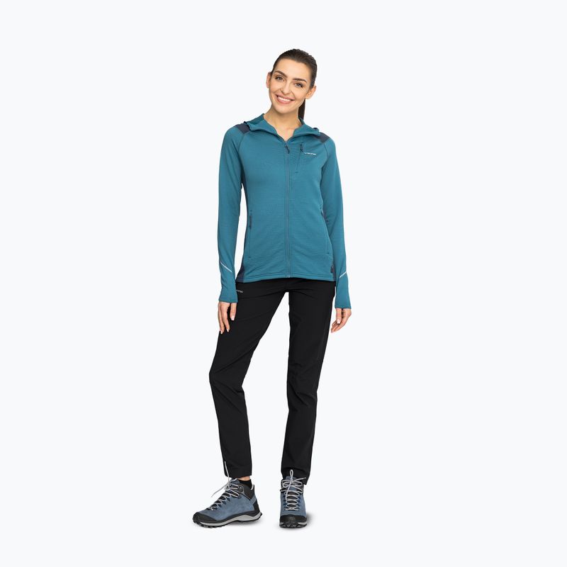 Women's trekking sweatshirt Viking Birger Hoodie blue/navy 2