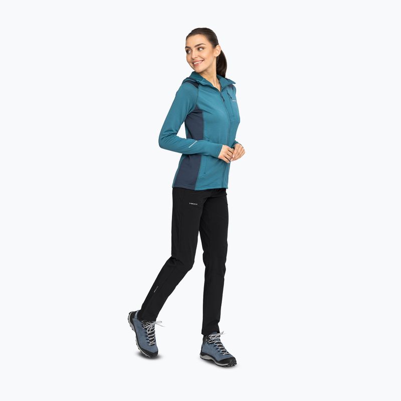 Women's trekking sweatshirt Viking Birger Hoodie blue/navy 4