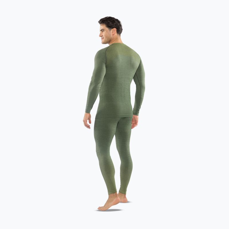 Men's thermal underwear set Viking Altis Base Layer dark green 2