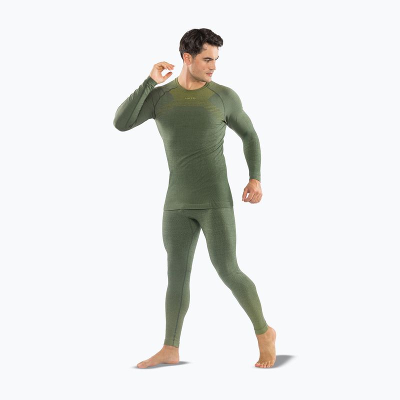 Men's thermal underwear set Viking Altis Base Layer dark green 3