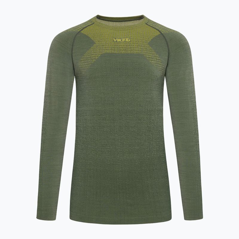 Men's thermal underwear set Viking Altis Base Layer dark green 8