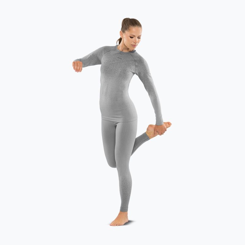 Women's thermal underwear set Viking Altis Base Layer grey 3