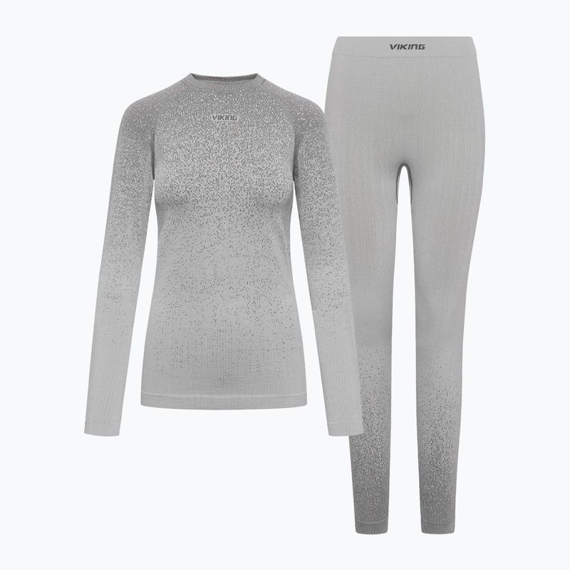 Women's thermal underwear set Viking Altis Base Layer grey 7
