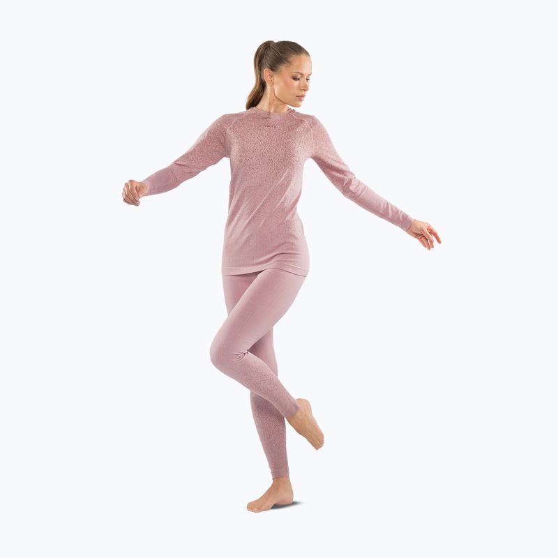Women's thermal underwear set Viking Altis Base Layer pink 3