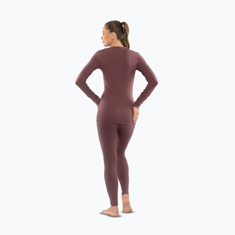 Women's thermal underwear set Viking Meriboo Base Layer pink 2