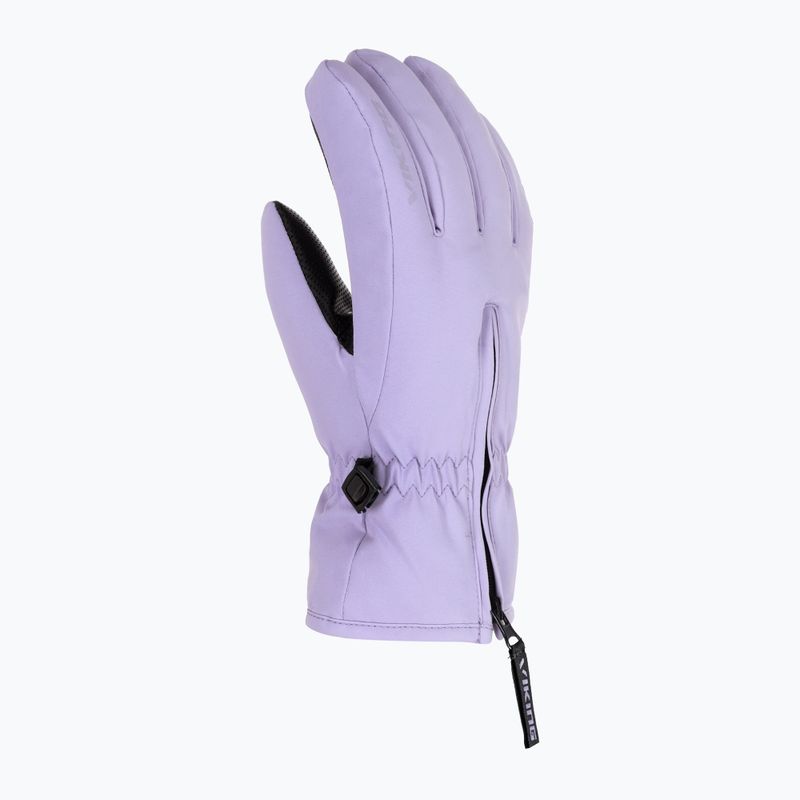 Children's ski gloves Viking Asti Ski violet 2