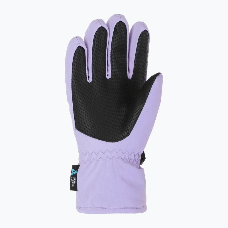 Children's ski gloves Viking Asti Ski violet 3