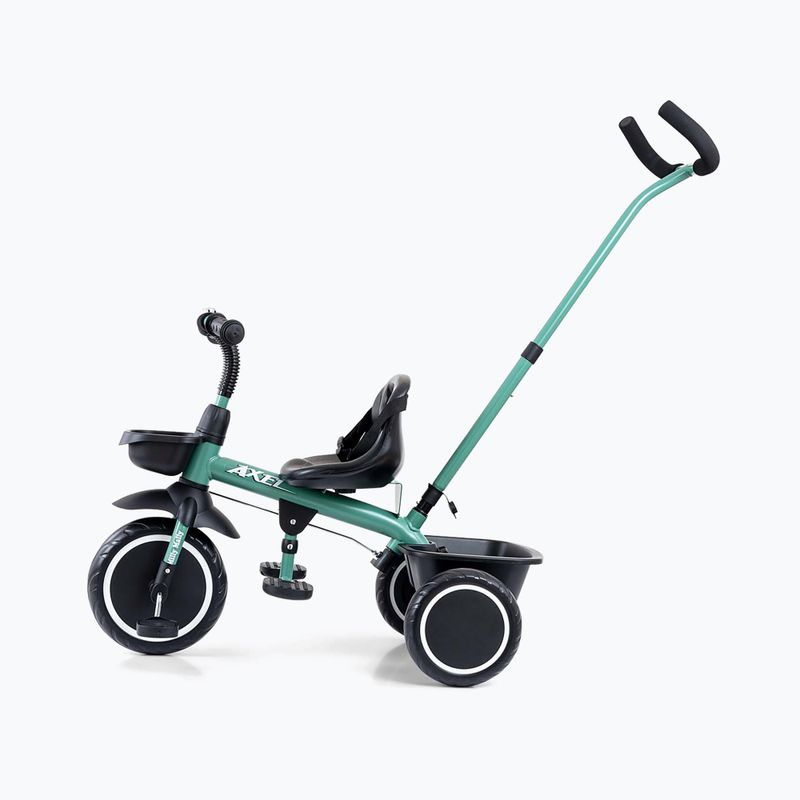 Three-wheeled balance bike Milly Mally Axel green 2