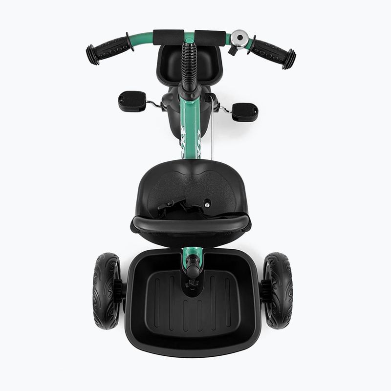 Three-wheeled balance bike Milly Mally Axel green 5