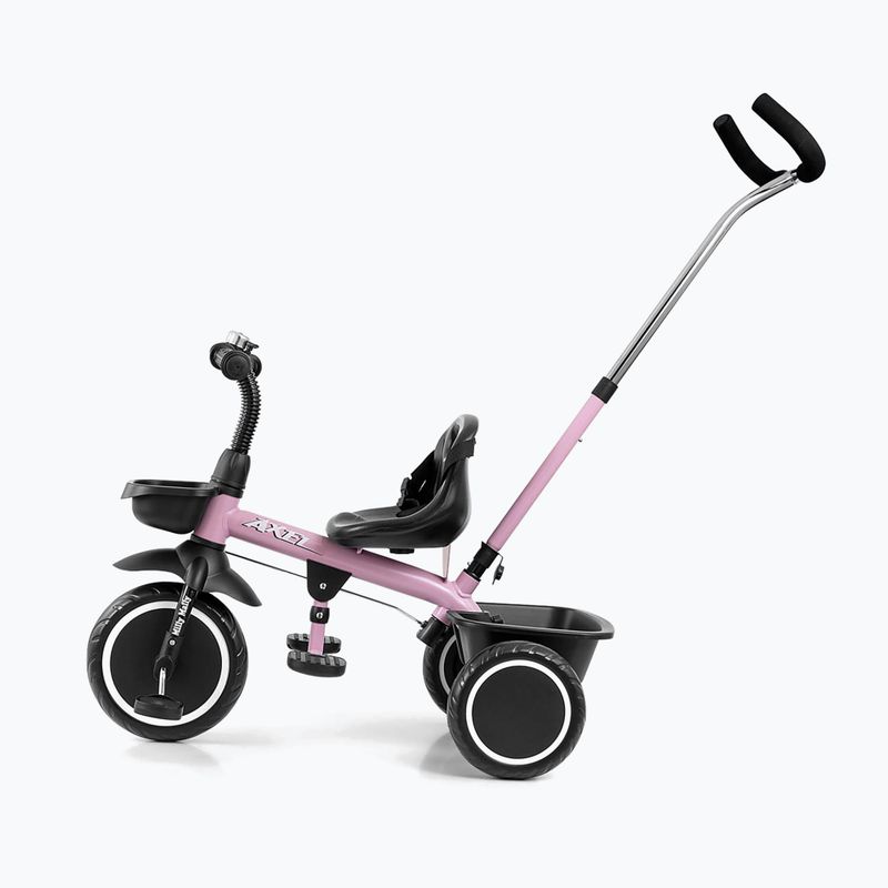 Three-wheeled balance bike Milly Mally Axel pink 2