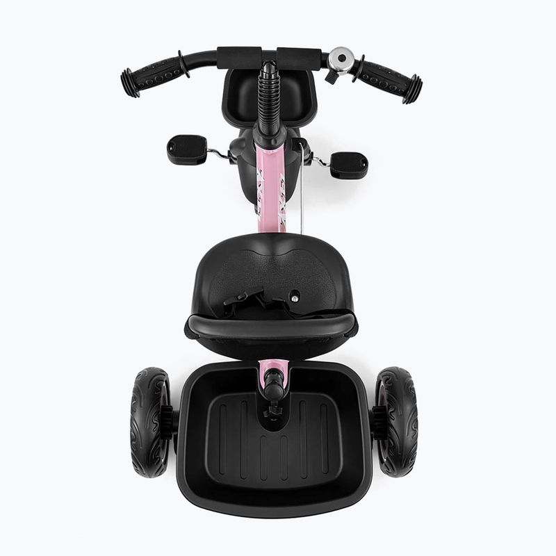 Three-wheeled balance bike Milly Mally Axel pink 5