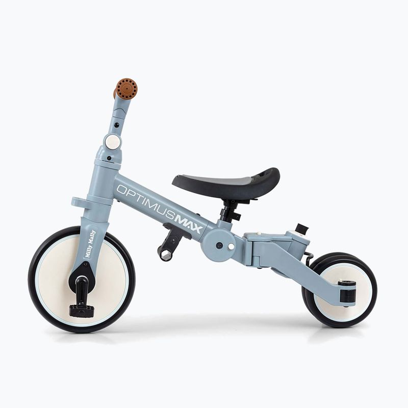 Balance bike Milly Mally 5w1 Optimus Max denim 3