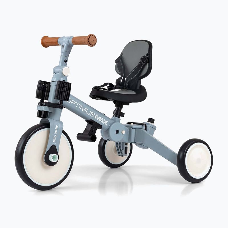 Balance bike Milly Mally 5w1 Optimus Max denim 7
