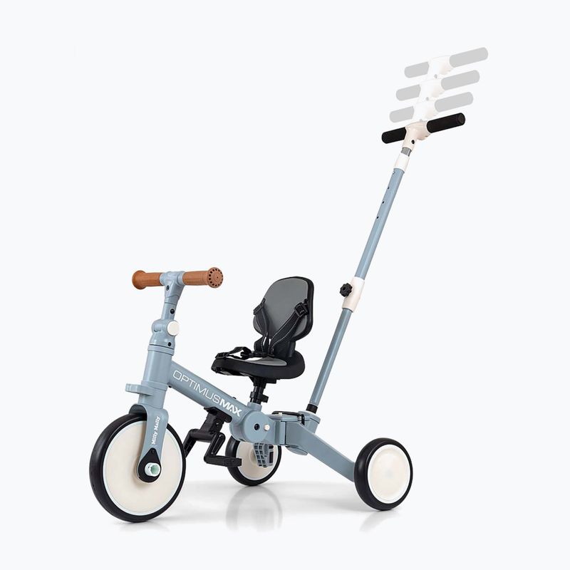 Balance bike Milly Mally 5w1 Optimus Max denim 11