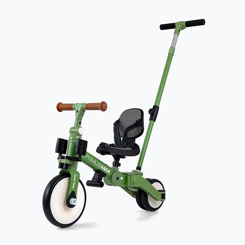 Balance bike Milly Mally 5w1 Optimus Max green 9