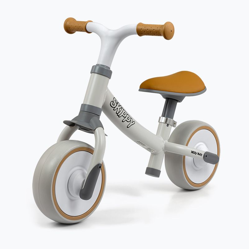 Balance bike Milly Mally Skippy white 3