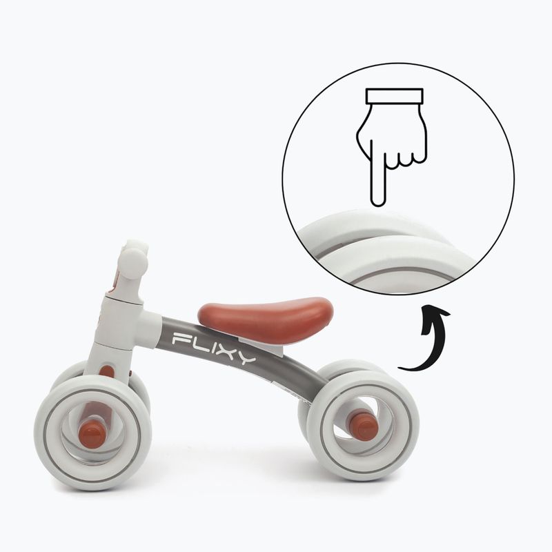 Balance bike Milly Mally Flixy cream 13