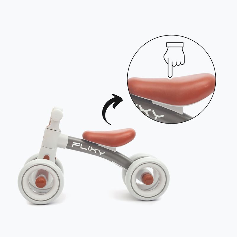 Balance bike Milly Mally Flixy grey 12
