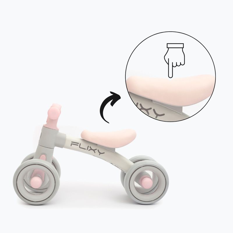 Balance bike Milly Mally Flixy pink 11