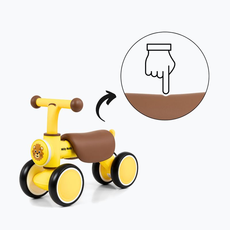 Balance bike Milly Mally York yellow 9