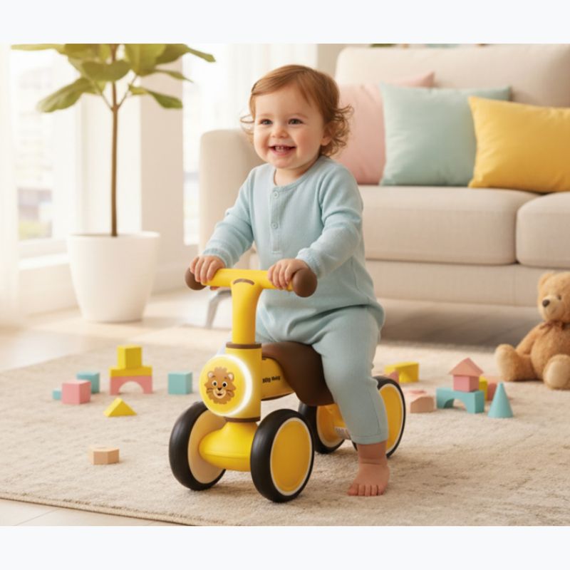 Balance bike Milly Mally York yellow 11