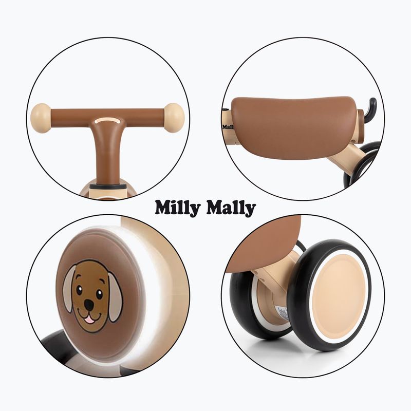 Balance bike Milly Mally York beige 11