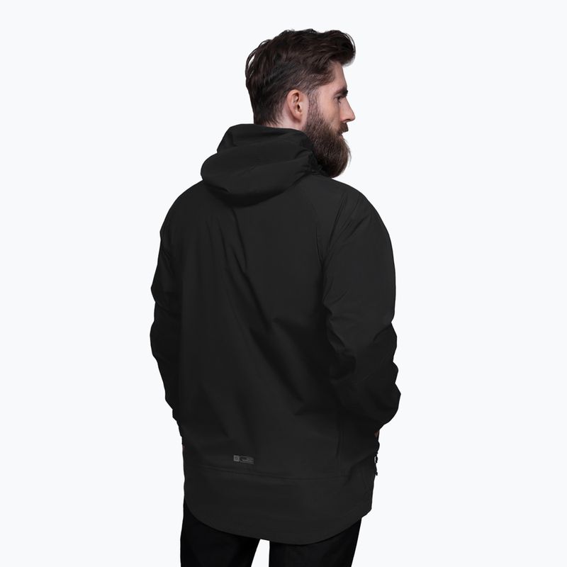 Alpinus Girdiman men's rain jacket black 2