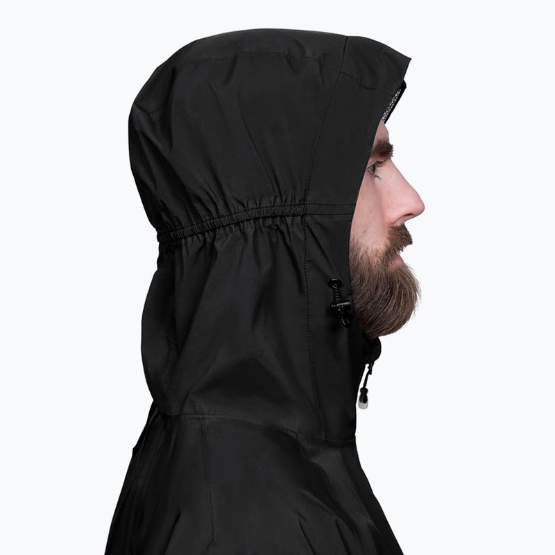 Alpinus Girdiman men's rain jacket black 4