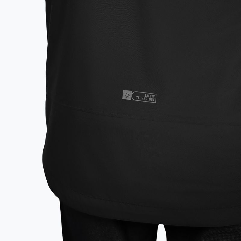 Alpinus Girdiman men's rain jacket black 7