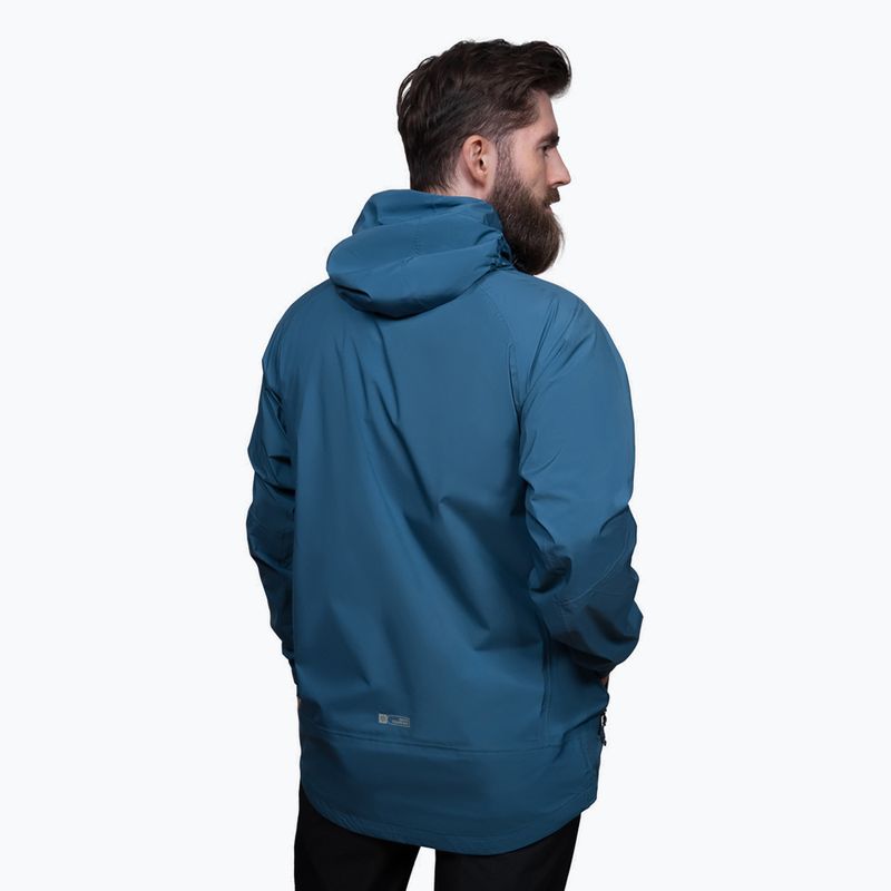 Alpinus Girdiman men's rain jacket blue 2