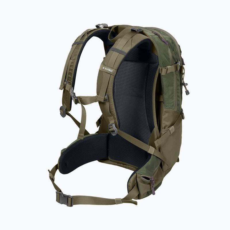 Hiking backpack Alpinus Muddus 30 l green/olive 2