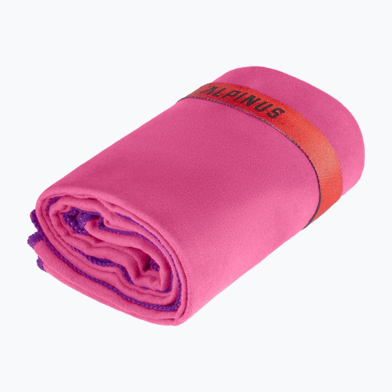 Quick-dry towel Alpinus Tarifa pink 2
