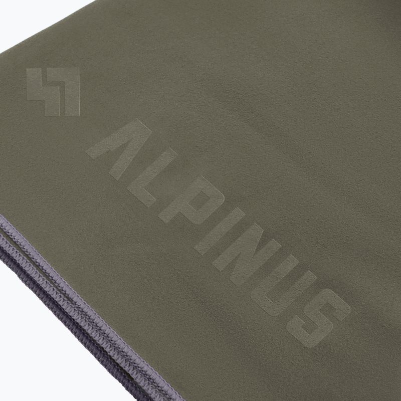 Towel Alpinus Canoa dark green 4